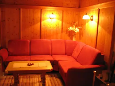Ein Sitzbereich in der Unterkunft Appartement Lotte Familie Grünberger