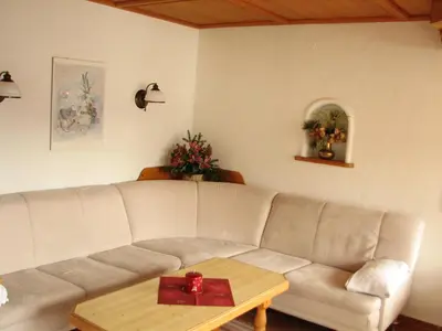 Ein Sitzbereich in der Unterkunft Appartement Lotte Familie Grünberger