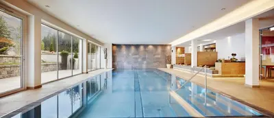 Der Swimmingpool an oder in der Nähe von Habachklause Familien Bauernhof Resort