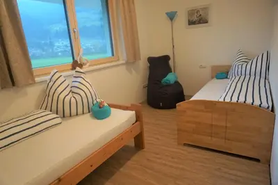 Ein Bett oder Betten in einem Zimmer der Unterkunft Apart Haun