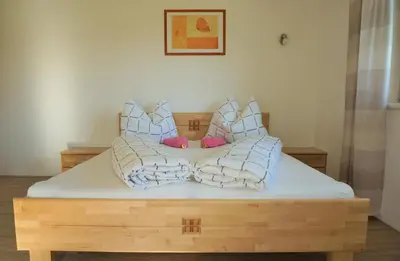 Ein Bett oder Betten in einem Zimmer der Unterkunft Apart Haun