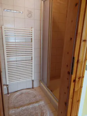 Ein Bett oder Betten in einem Zimmer der Unterkunft Ferienwohnung Muhlbauer