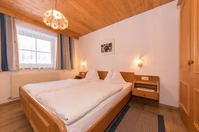 Ein Bett oder Betten in einem Zimmer der Unterkunft Ferienwohnung Simair