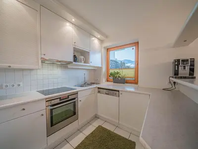 Küche/Küchenzeile in der Unterkunft Appartements Andrea Cäciel - Alpline Appartements KG