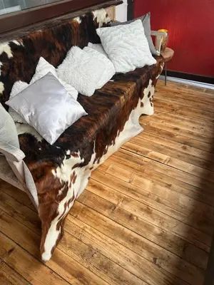 Ein Bett oder Betten in einem Zimmer der Unterkunft Kitzdesign in Kirchberg