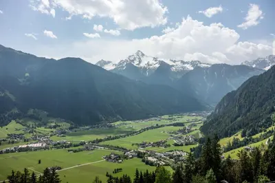 Naturlandschaft in der Nähe der Pension