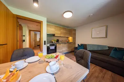 Grundriss der Unterkunft Appartements Fürstauer