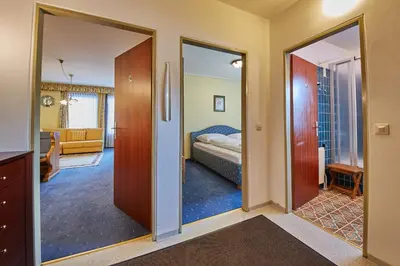 Ein Bett oder Betten in einem Zimmer der Unterkunft Appartement Lacher
