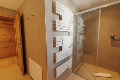 Ein Badezimmer in der Unterkunft Alpenland Gerlos - Hotel & Breakfast