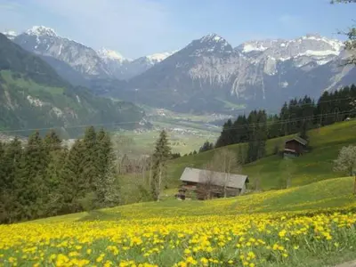 Naturlandschaft in der Nähe der Ferienwohnung