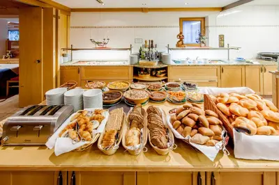 Essen im Hotel oder in der Nähe