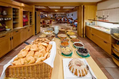 Essen im Hotel oder in der Nähe