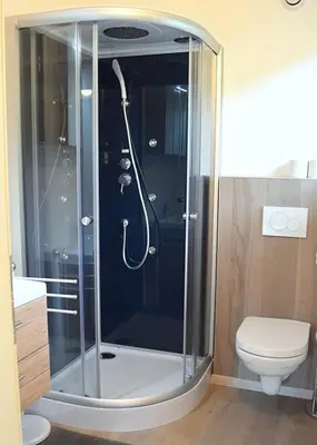 Ein Badezimmer in der Unterkunft Flatscher‘s