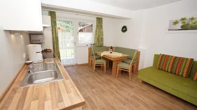 Küche/Küchenzeile in der Unterkunft Chalet Lena
