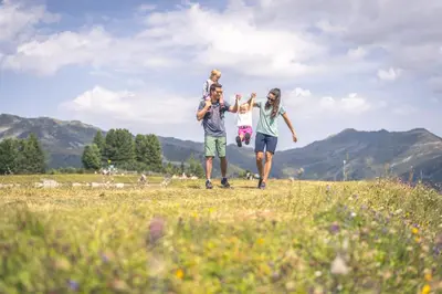 Naturlandschaft in der Nähe der Ferienwohnung