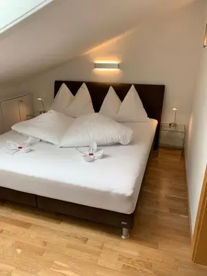 Ein Bett oder Betten in einem Zimmer der Unterkunft Appartement Central