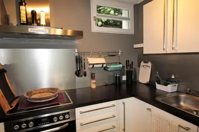 Küche/Küchenzeile in der Unterkunft Apartment Franz-Walde-Weg by Apartment Managers