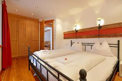 Ein Bett oder Betten in einem Zimmer der Unterkunft Appartement Vötter by NV-Appartements