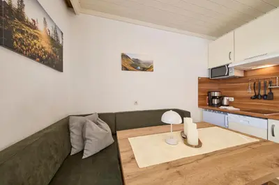 Küche/Küchenzeile in der Unterkunft Landhaus Kendler
