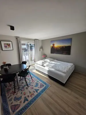 Ein Bett oder Betten in einem Zimmer der Unterkunft Anna & Paul Appartements
