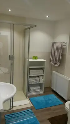 Ein Badezimmer in der Unterkunft Ferienwohnung Sailer