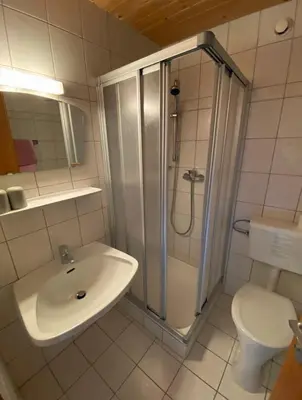 Ein Badezimmer in der Unterkunft Pension Franglhof by Apartment Managers