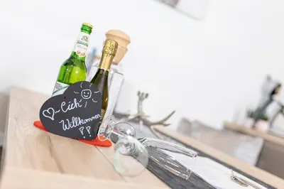Getränke in der Unterkunft Apart Sabrina Fügen