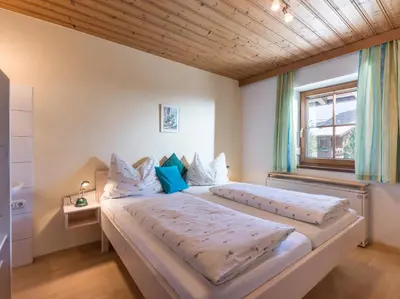 Ein Bett oder Betten in einem Zimmer der Unterkunft Appartement Lorenz