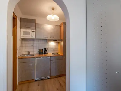 Küche/Küchenzeile in der Unterkunft Landhaus Elfi