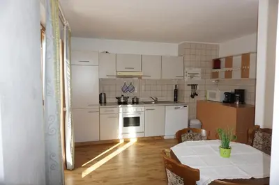 Küche/Küchenzeile in der Unterkunft Haus Dornauer