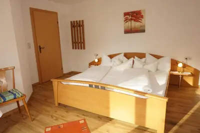 Ein Bett oder Betten in einem Zimmer der Unterkunft Haus Dornauer