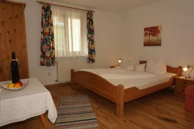 Ein Bett oder Betten in einem Zimmer der Unterkunft Haus Dornauer