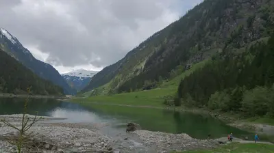 Naturlandschaft in der Nähe des Chalets