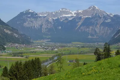 Naturlandschaft in der Nähe der Ferienwohnung