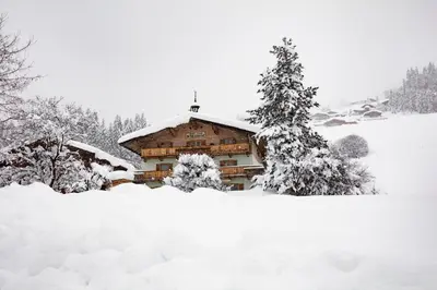 Hotel Garni Wieshof im Winter