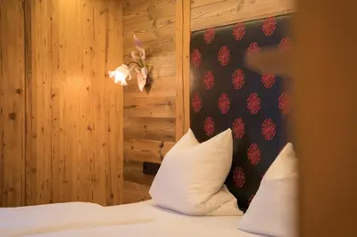 Ein Bett oder Betten in einem Zimmer der Unterkunft Appartement Hofmann