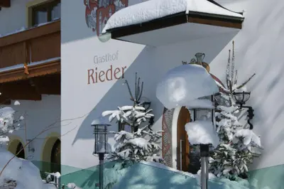 Gasthof und Hotel Rieder GmbH im Winter