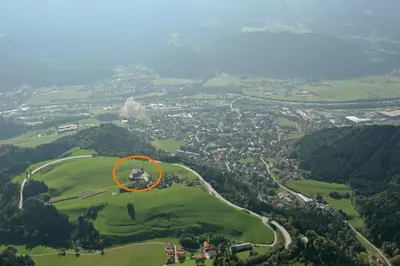 Naturlandschaft in der Nähe der Pension