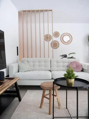 Ein Sitzbereich in der Unterkunft Haus Heidi Apartments