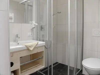 Ein Badezimmer in der Unterkunft Hotel Mitterhof