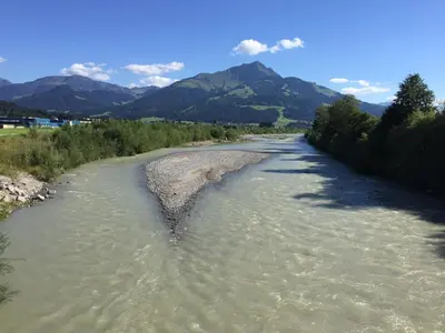 Naturlandschaft in der Nähe der Ferienwohnung