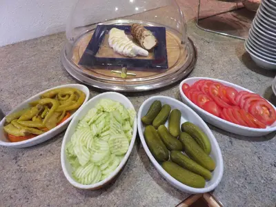 Essen im Hotel oder in der Nähe
