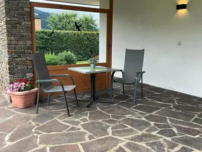 Ein Patio oder anderer Außenbereich in der Unterkunft Appartement Fischer