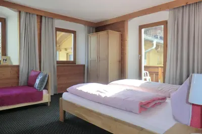 Ein Bett oder Betten in einem Zimmer der Unterkunft Ferienwohnungen Hell