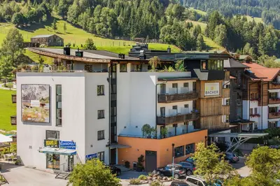 Das Gebäude in dem sich das Hotel befindet