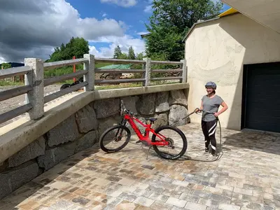 Radfahren an der Unterkunft Beim Rohrer oder in der Nähe