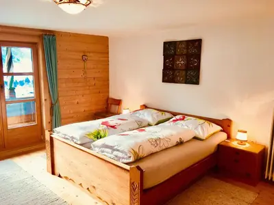 Ein Bett oder Betten in einem Zimmer der Unterkunft Haus Waldhof