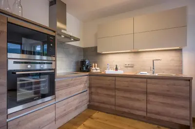 Küche/Küchenzeile in der Unterkunft Appartement Wilder Kaiser Deluxe