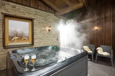 Grundriss der Unterkunft Narzenhof Wellness Chalets, Familien & Luxus Apartments am Bauernhof