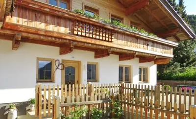 Ein Balkon oder eine Terrasse in der Unterkunft Ferienwohnung Point